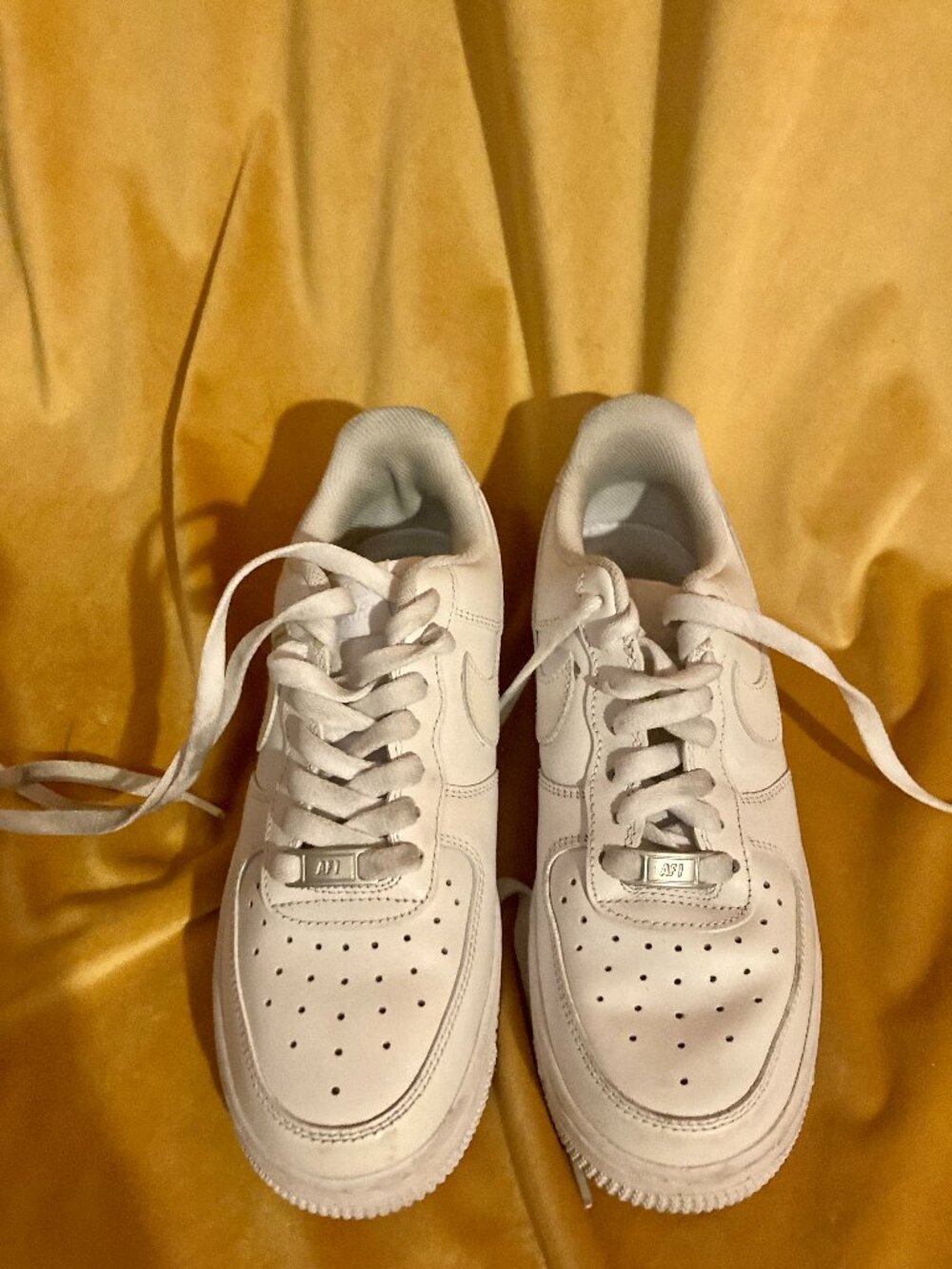 Nike Air Force 1 '07 sneakers in triple white womens 7.5